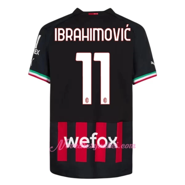 Fotbalové Dresy AC Milán Zlatan Ibrahimović 11 Domácí 2022-23