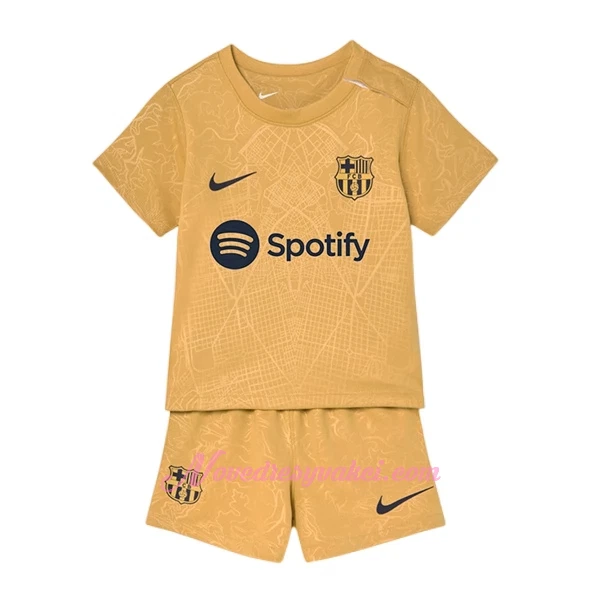 Fotbalové Dresy FC Barcelona Dětské Venkovní 2022-23