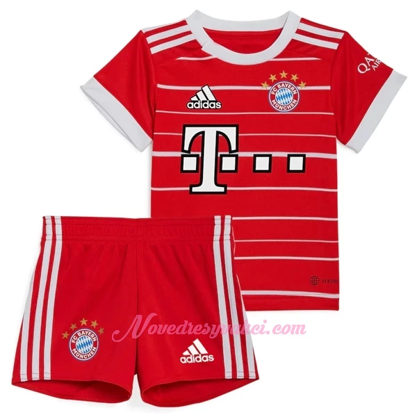 Fotbalové Dresy FC Bayern Mnichov Dětské Domácí 2022-23