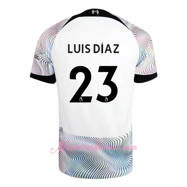 Fotbalové Dresy Liverpool FC Luis Díaz 23 Venkovní 2022-23