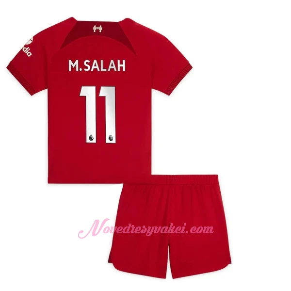 Fotbalové Dresy Liverpool FC Mohamed Salah 11 Dětské Domácí 2022-23