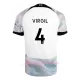 Fotbalové Dresy Liverpool FC Virgil van Dijk 4 Venkovní 2022-23