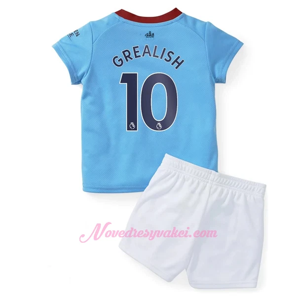 Fotbalové Dresy Manchester City Jack Grealish 10 Dětské Domácí 2022-23