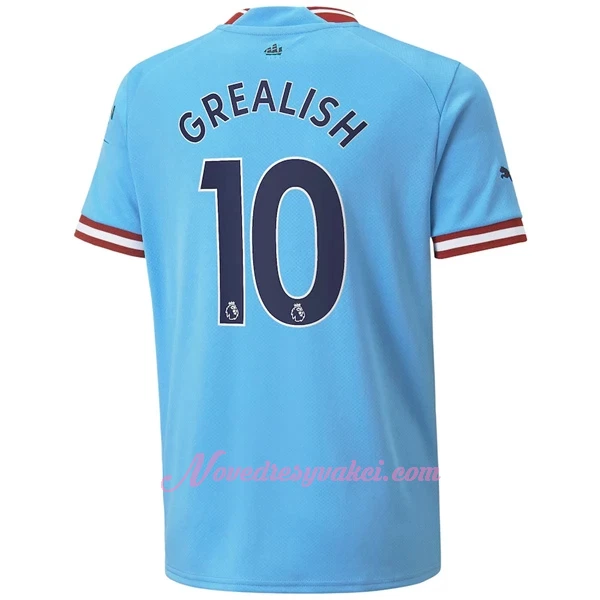 Fotbalové Dresy Manchester City Jack Grealish 10 Domácí 2022-23