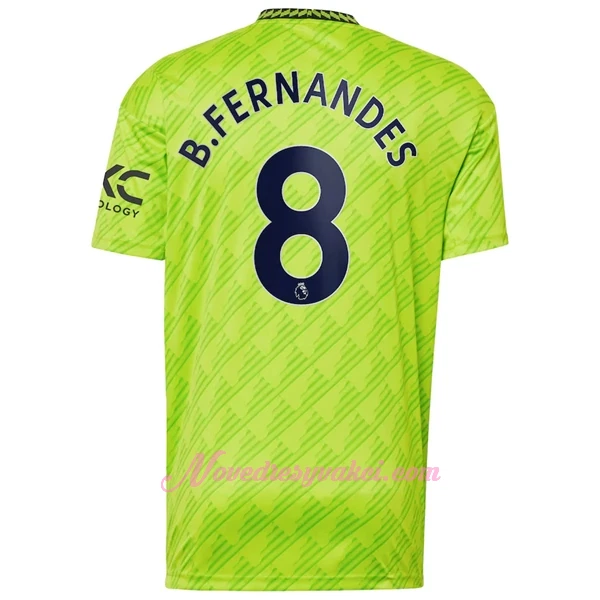 Fotbalové Dresy Manchester United Bruno Fernandes 8 Alternativní 2022-23