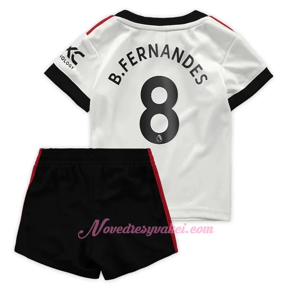 Fotbalové Dresy Manchester United Bruno Fernandes 8 Dětské Venkovní 2022-23