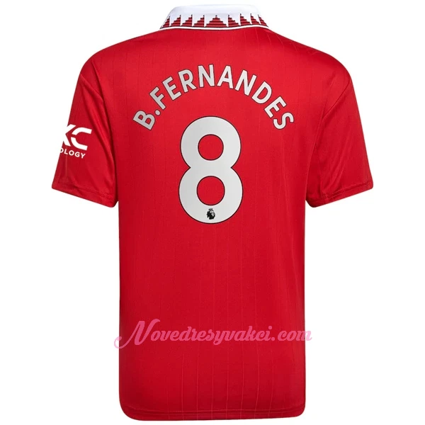 Fotbalové Dresy Manchester United Bruno Fernandes 8 Domácí 2022-23