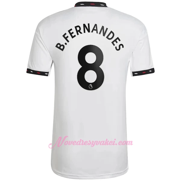 Fotbalové Dresy Manchester United Bruno Fernandes 8 Venkovní 2022-23