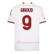 Fotbalové Dresy AC Milán Olivier Giroud 9 Venkovní 2022-23