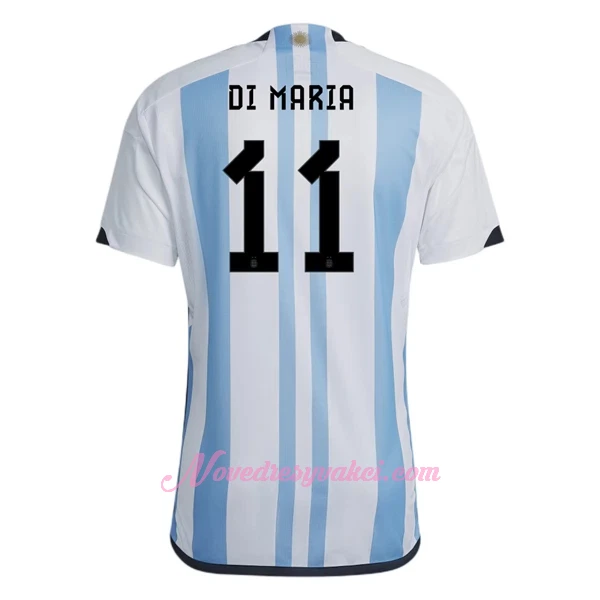 Fotbalové Dresy Argentina Ángel Di María 11 Domácí MS 2022