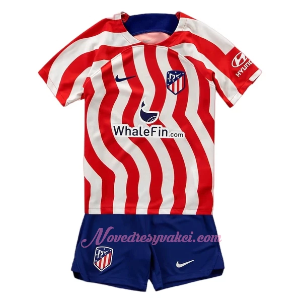 Fotbalové Dresy Atlético Madrid Dětské Domácí 2022-23