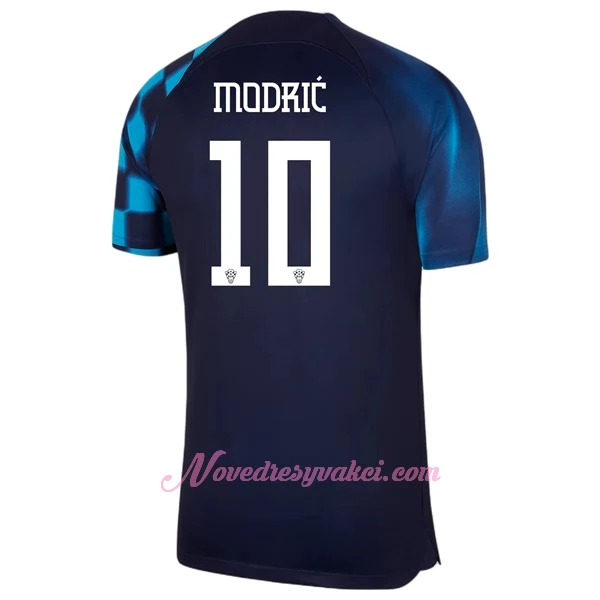 Fotbalové Dresy Chorvatsko Luka Modric 10 Venkovní MS 2022
