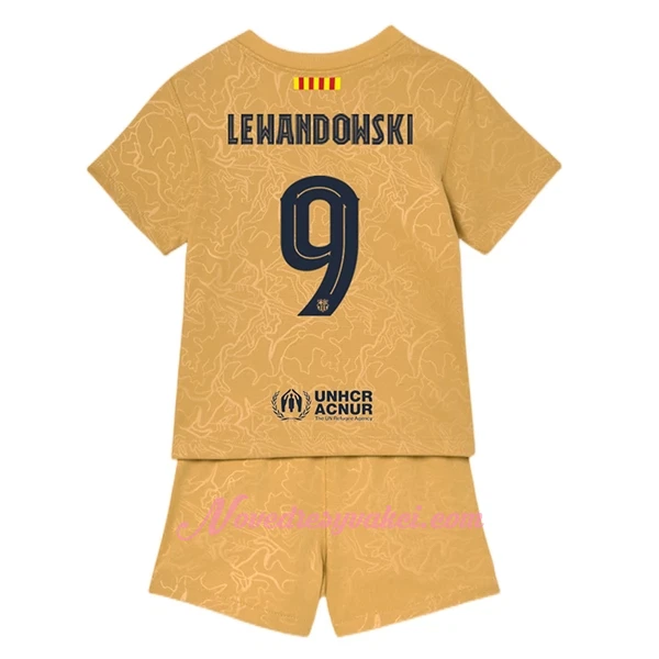 Fotbalové Dresy FC Barcelona Robert Lewandowski 9 Dětské Venkovní 2022-23