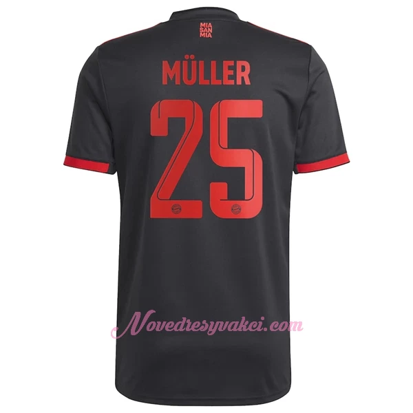 Fotbalové Dresy FC Bayern Mnichov Thomas Muller 25 Alternativní 2022-23