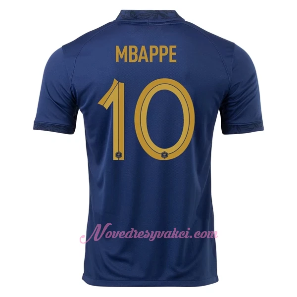 Fotbalové Dresy Francie Kylian Mbappé 10 Domácí MS 2022