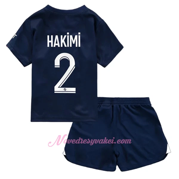 Fotbalové Dresy Paris Saint-Germain Achraf Hakimi 2 Dětské Domácí 2022-23