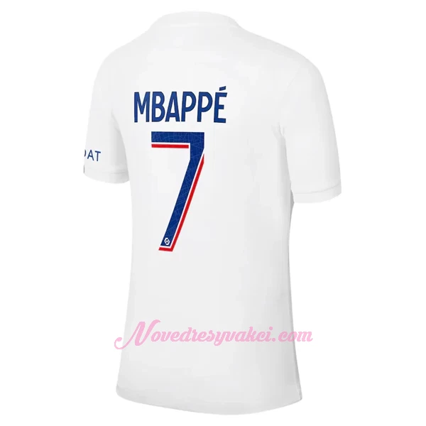 Fotbalové Dresy Paris Saint-Germain Kylian Mbappé 7 Alternativní 2022-23