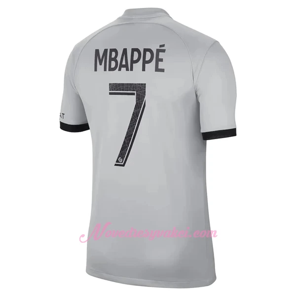 Fotbalové Dresy Paris Saint-Germain Kylian Mbappé 7 Venkovní 2022-23