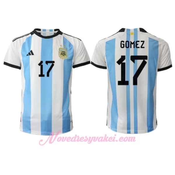 Fotbalové Dresy Argentina Alejandro Gomez 17 Domácí MS 2022