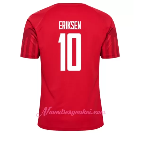 Fotbalové Dresy Dánsko Christian Eriksen 10 Domácí MS 2022