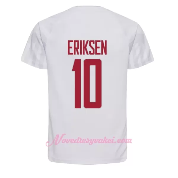 Fotbalové Dresy Dánsko Christian Eriksen 10 Venkovní MS 2022