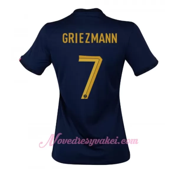 Fotbalové Dresy Francie Antoine Griezmann 7 Dámské Domácí MS 2022