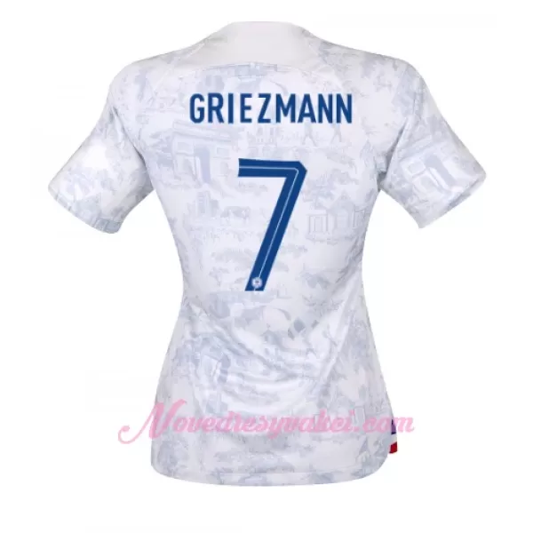 Fotbalové Dresy Francie Antoine Griezmann 7 Dámské Venkovní MS 2022