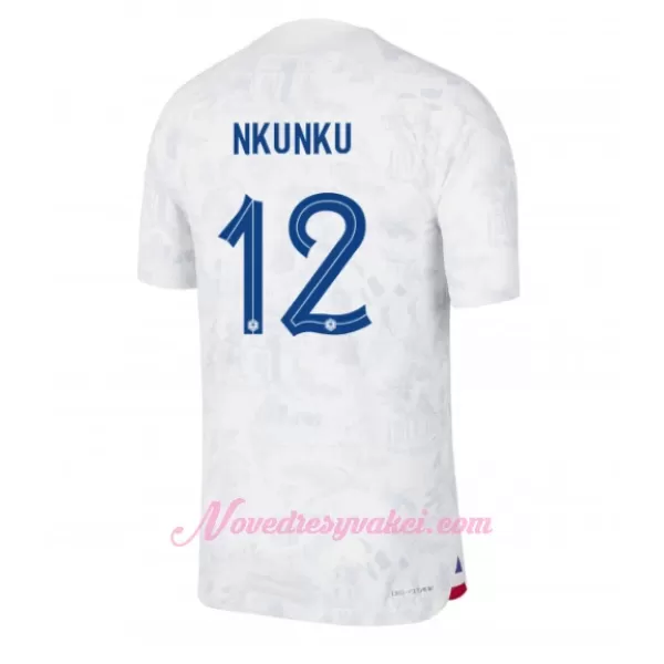 Fotbalové Dresy Francie Christopher Nkunku 12 Venkovní MS 2022