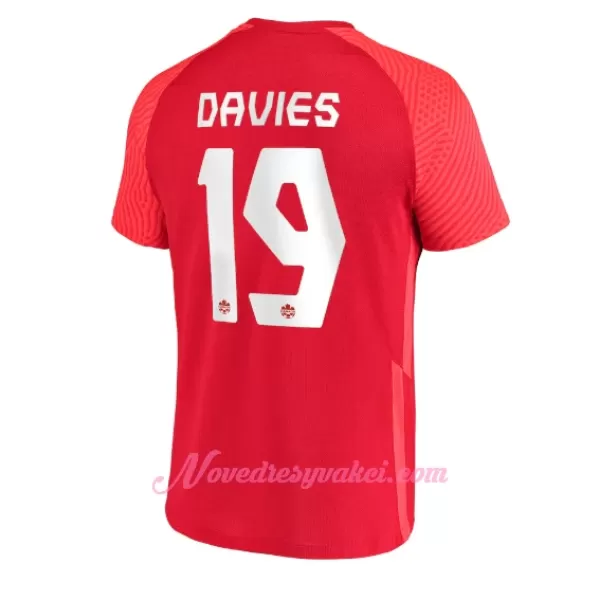 Fotbalové Dresy Kanada Alphonso Davies 19 Domácí MS 2022