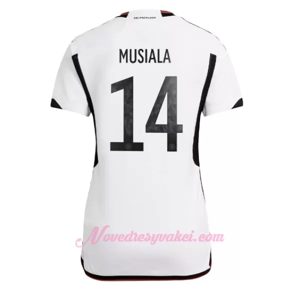 Fotbalové Dresy Německo Jamal Musiala 14 Dámské Domácí MS 2022