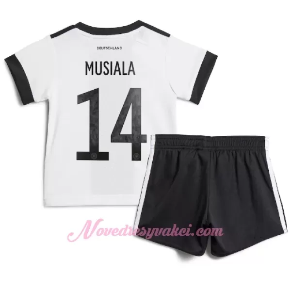Fotbalové Dresy Německo Jamal Musiala 14 Dětské Domácí MS 2022