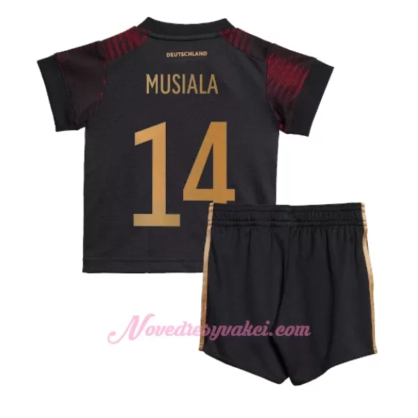 Fotbalové Dresy Německo Jamal Musiala 14 Dětské Venkovní MS 2022