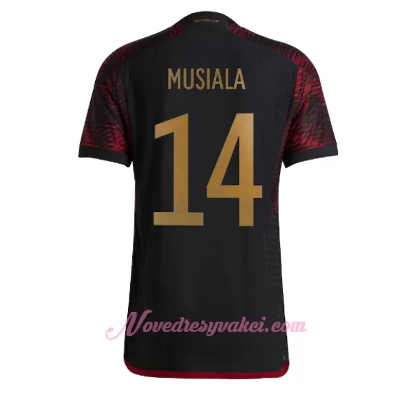 Fotbalové Dresy Německo Jamal Musiala 14 Venkovní MS 2022