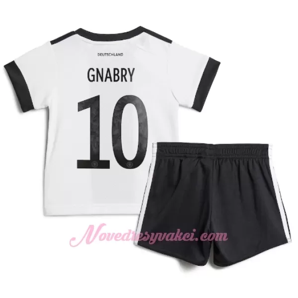 Fotbalové Dresy Německo Serge Gnabry 10 Dětské Domácí MS 2022