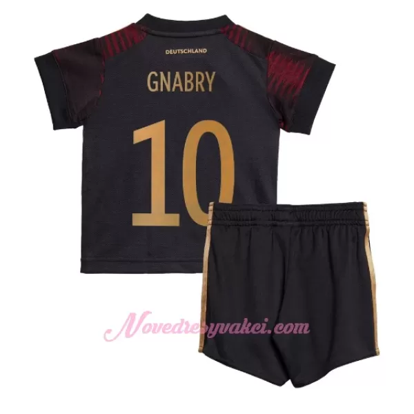 Fotbalové Dresy Německo Serge Gnabry 10 Dětské Venkovní MS 2022