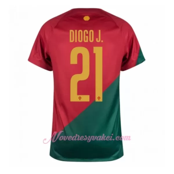 Fotbalové Dresy Portugalsko Diogo Jota 21 Domácí MS 2022