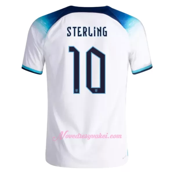 Fotbalové Dresy Anglie Raheem Sterling 10 Domácí MS 2022