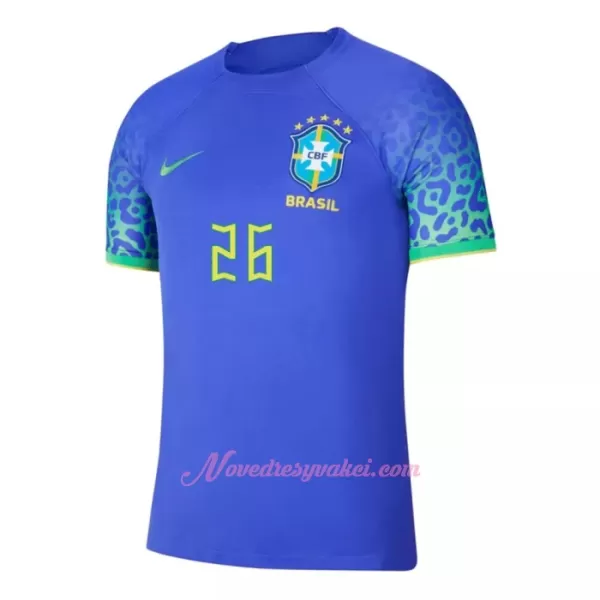 Fotbalové Dresy Brazílie Rodrygo Goes 26 Venkovní MS 2022