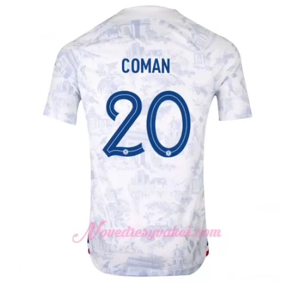 Fotbalové Dresy Francie Kingsley Coman 20 Venkovní MS 2022