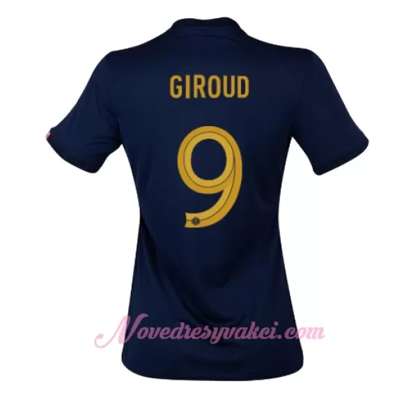 Fotbalové Dresy Francie Olivier Giroud 9 Dámské Domácí MS 2022