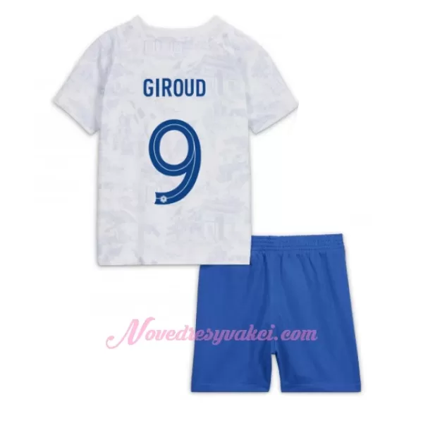 Fotbalové Dresy Francie Olivier Giroud 9 Dětské Venkovní MS 2022