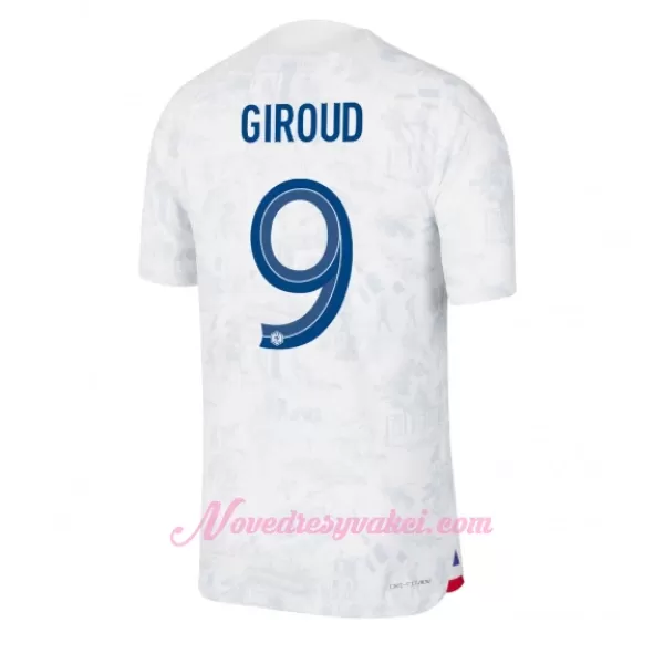 Fotbalové Dresy Francie Olivier Giroud 9 Venkovní MS 2022