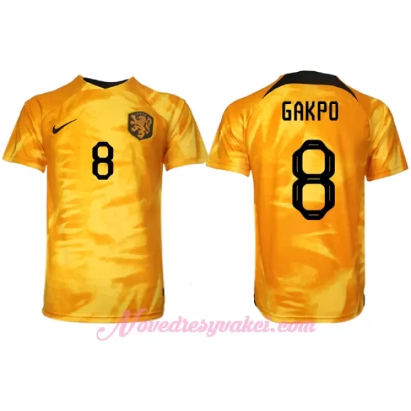 Fotbalové Dresy Nizozemsko Cody Gakpo 8 Domácí MS 2022