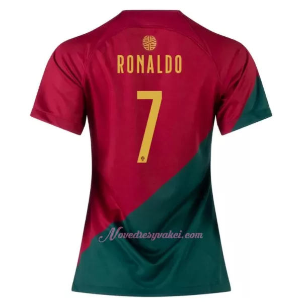 Fotbalové Dresy Portugalsko Cristiano Ronaldo 7 Dámské Domácí MS 2022