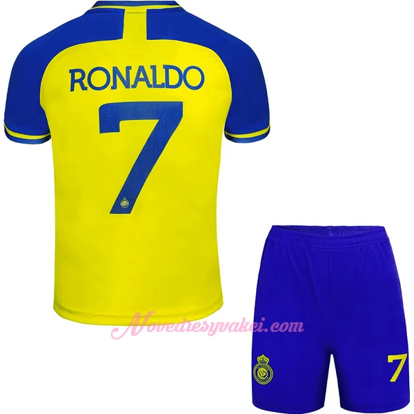 Fotbalové Dresy Al-Nassr FC Cristiano Ronaldo 7 Dětské Domácí 2022-23