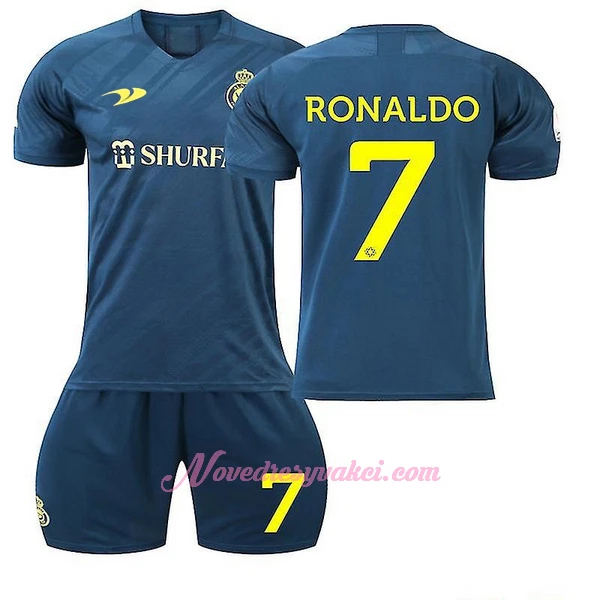 Fotbalové Dresy Al-Nassr FC Cristiano Ronaldo 7 Dětské Venkovní 2022-23