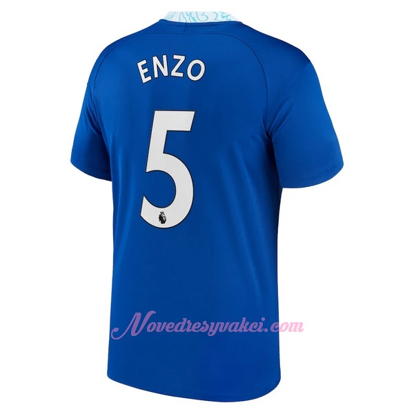 Fotbalové Dresy Chelsea FC Enzo Fernández 5 Domácí 2022-23