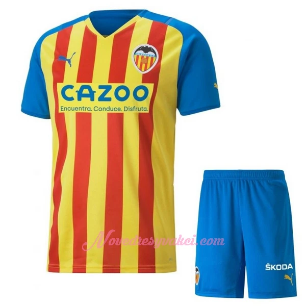 Fotbalové Dresy FC Valencia Dětské Alternativní 2022-23