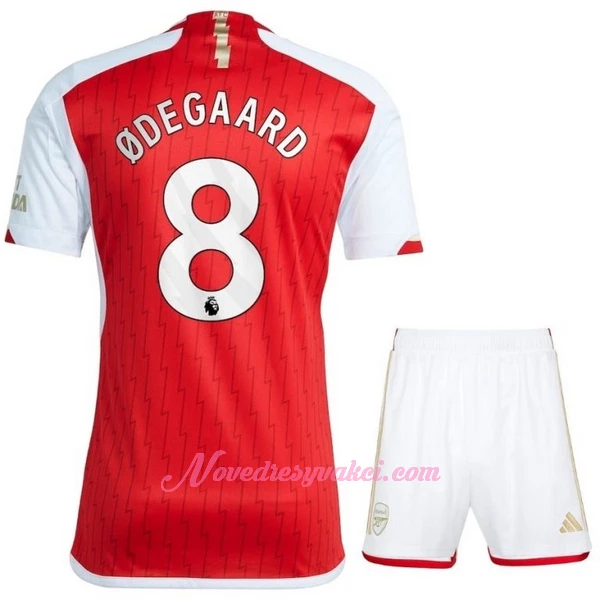 Fotbalové Dresy Arsenal Martin Ødegaard 8 Dětské Domácí 2023-24