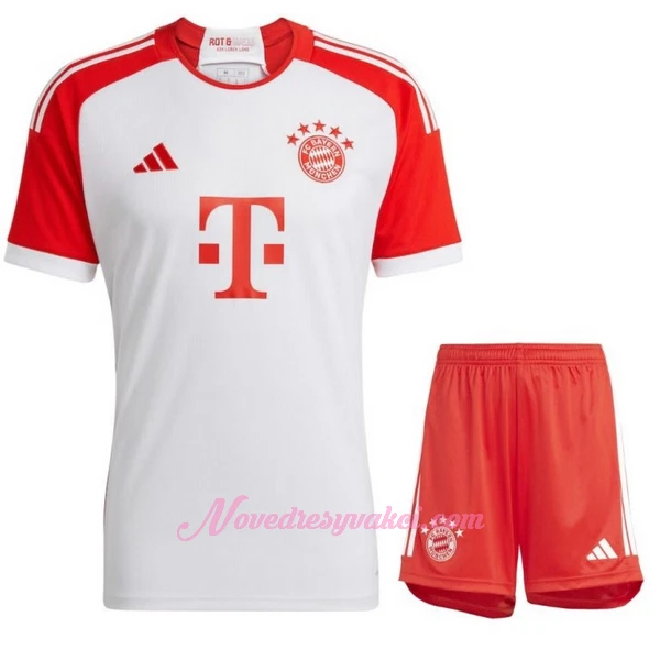 Fotbalové Dresy Bayern Mnichov Dětské Domácí 2023-24